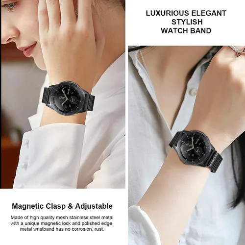 Miniatura 9 de Compatible con Samsung Galaxy Watch 7/6/5/4/FE 1.732 in 1.575 in/Galaxy Watch 5 Pro 1.772 in/Watch 4/6 Classic 1.850 in 1.811 in 1.693 in 1.654