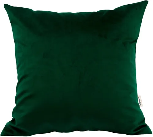 Miniatura 38 de TangDepot - Funda de almohada lisa de terciopelo, funda de cojín supersuave de lujo, muchas opciones de colores y tamaños