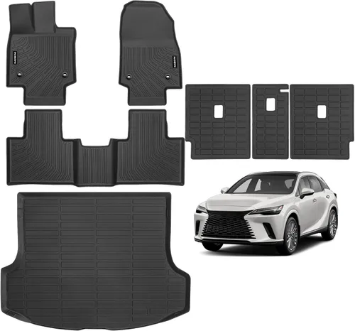 Miniatura 92 de Alfombrillas de piso Naibeve para Ford Edge 2015 2016 2017 2018 2019 2020 2021 2022 2023 2024 2025 - Ajuste personalizado para todo clima