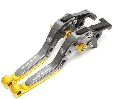 Miniatura 8 de QQLADY Z Handle Clutch Brake Lever for Yamaha XMAX300 125TechMax X-MAX 300 125 2020-2022 X (Color : Black Glod)