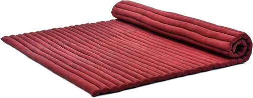 Miniatura 65 de Leewadee - Colchón plegable - Futón japonés enrollable -Alfombra de tatami triple pliegue - Cama de piso para invitados - Colchón de camping