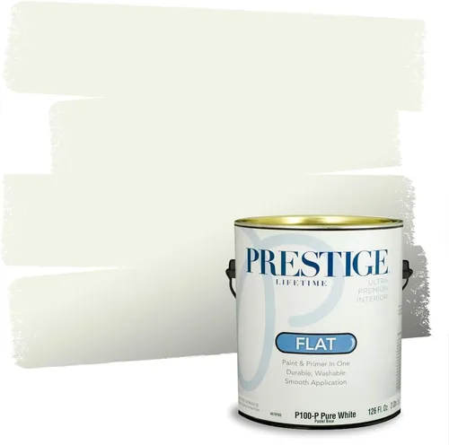 Miniatura 33 de PRESTIGE Pintura exterior e imprimación en uno, aloe, plano, 1 galón