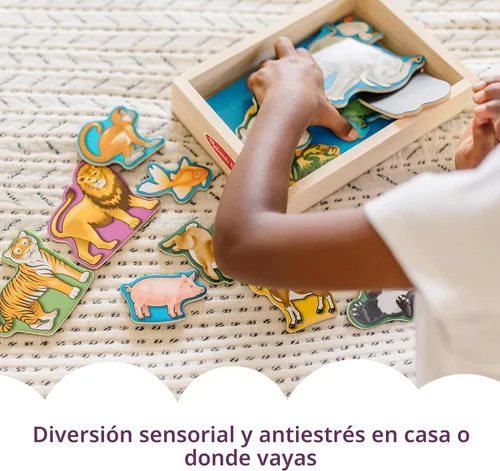 Miniatura 3 de 20 imanes de madera Melissa & Doug, Multicolor