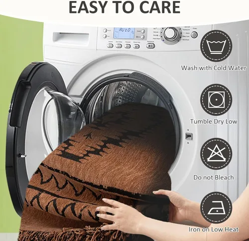 Miniatura 7 de VClife Fundas de sofá bohemio de felpilla para sofá seccional, fundas de sofá suaves y antideslizantes para sofá de 2 cojines, protector de muebles