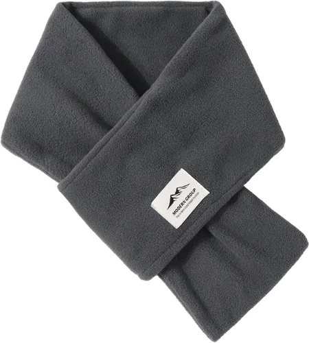 Miniatura 10 de Bufanda corta y cálida de forro polar para hombres y mujeres para invierno, clima frío, calentador suave para el cuello, bufandas para el cuello