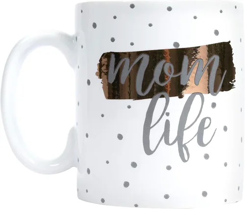 Miniatura 10 de Little Pear Taza Mom Life, Taza de Café de Cerámica, Regalo Ideal para Madres Nuevas y Futuras, Apta para Lavavajillas y Microondas, 13 onzas