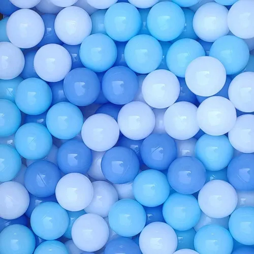 Miniatura 16 de Paquete de 100 pelotas para piscina de bolas - Bolas de plástico a prueba de aplastamiento y libres de BPA para carpa, casa de juegos, juguete