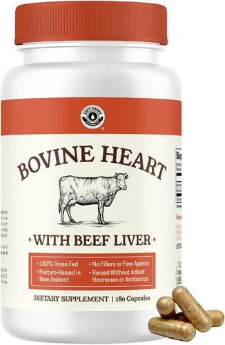 Miniatura 15 de Suplemento de médula ósea bovina, 100% alimentado con pasto y criado en Nueva Zelanda, liofilizado, probado en laboratorio de terceros, sin OMG, sin