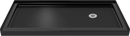 Miniatura 9 de DreamLine SlimLine 42 pulg. P x 42 pulg. A x 2 3/4 pulg. Al Base de Ducha de Umbral Único con Drenaje Central en Color Galleta, DLT-1142420-22
