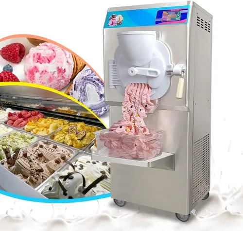 Kolice Certificado ETL comercial máquina de helado duro, helado duro helado que hace la máquina, máquina de hielo italiano, fabricante de helado
