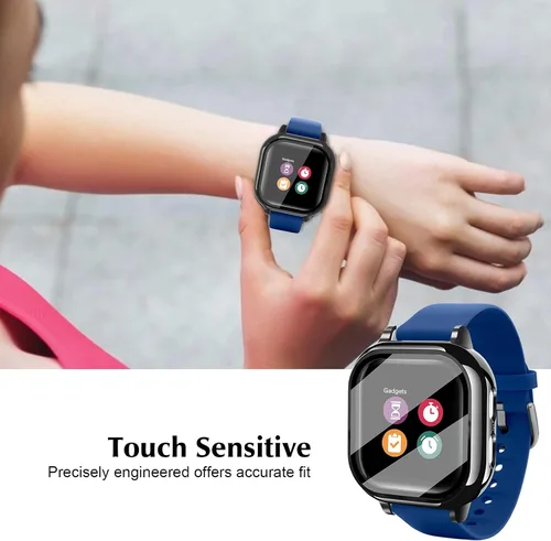 Miniatura 7 de Paquete de 3 fundas compatibles con Gizmo Watch 2 protector de pantalla para niños Funda protectora sensible al tacto Protección duradera