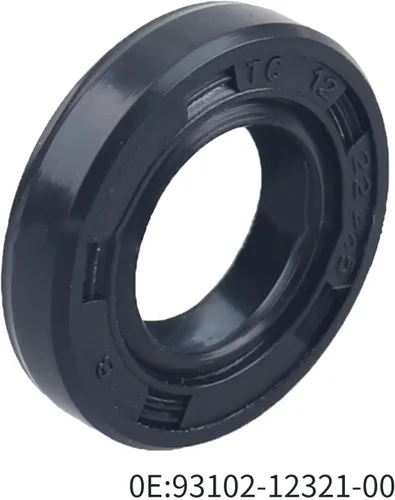 Miniatura 3 de 93102-12321-00 Sello de aceite Desplazamientos de agua del eje del cigüeñal para YFZ350 TTR225 YZ400F XJ6 RD350 RD400 WR400F YZ400F XT600 XV535