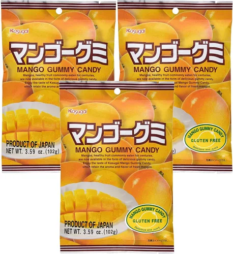 Miniatura 29 de Kasugai Fruit Assort - Caramelos de gomitas de 3.59 onzas (paquete de 3)