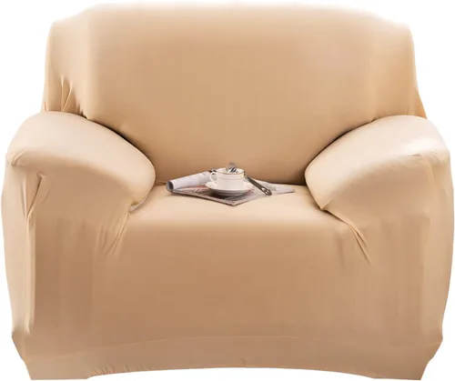 Miniatura 35 de MIFXIN Funda elástica para sofá, 1 pieza, funda elástica para sillón de 1 plaza, protector de muebles, funda elástica lavable para sala de estar