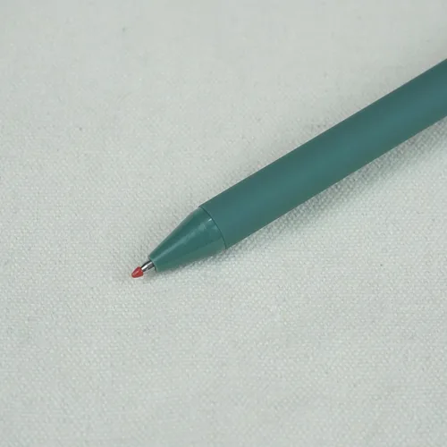Miniatura 5 de U-RIGHT 12 piezas de bolígrafos de tinta de gel, tinta negra de 0.5 mm, punta fina, escritura suave, bolígrafos bonitos para oficina y escuela Verde