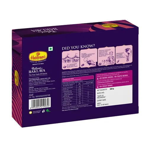 Miniatura 4 de Haldiram's Dulces surtidos de Baklava de Nagpur