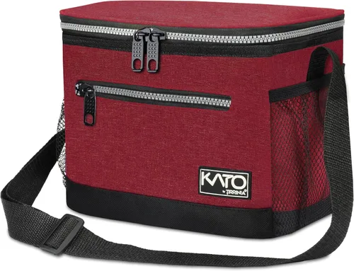Miniatura 28 de Tirrinia Lonchera aislada para hombres/mujeres, bolsa de almuerzo a prueba de fugas para escuela y trabajo, bolsa de almuerzo grande para niños