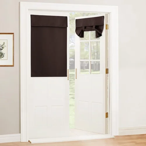 Miniatura 19 de RYB HOME 2 Paneles Cubierta de Ventana de Puerta de Aula, Persianas Opacas para Ventanas y Puertas de Aula Cubierta Persianas de Confinamiento