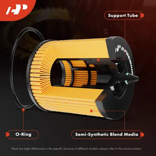 Miniatura 3 de A-Premium Filtro de aceite de protección de 10 mil millas compatible con Mercedes-Benz C300, C350e, E300, E350, Sprinter 1500, Sprinter 2500