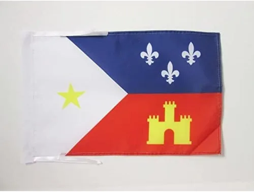 Miniatura 258 de Bandera de México AZ FLAG, 45.7 x 30.5 cm, con cordones - Pequeñas banderas mexicanas de 30 x 45 cm - Bandera de 45.7 x 30.5 cm