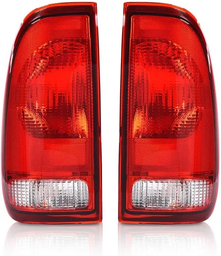 Miniatura 26 de G-PLUS Juego de luces traseras compatibles con Ford F150 2015 2016 2017, luces traseras izquierda y derecha, luces de freno con bombilla lente
