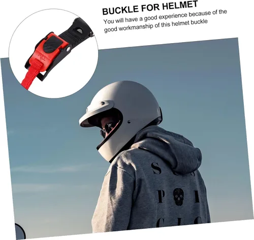 Miniatura 4 de 3pcs Quick Release Helmet Buckle for Helmet Straps Safety Hat Buckles Accessories