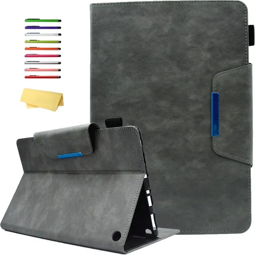 Miniatura 20 de Funda para tablet Amazon Fire HD 8 y Fire HD 8 Plus (12ª/10ª generación, versión 2022/2020) de 8 pulgadas con soporte, soporte para lápices, 06 #