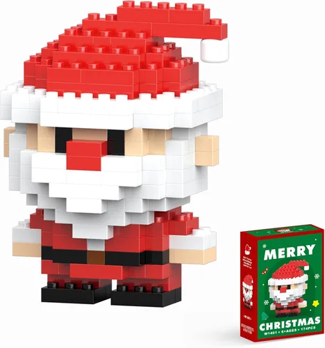 Miniatura 18 de Christmas Advent Calendar 2026 Building Sets Compatible with Lego Christmas 24 Days Countdown Gifts 24 Packs Christmas Model Building Micro Blocks