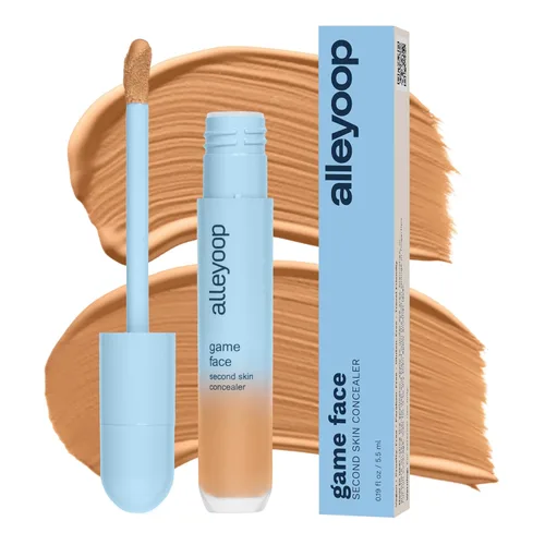 Miniatura 15 de Alleyoop Game Face Makeup Corrector - Corrector ligero y acumulable para debajo de los ojos para ojeras, fórmula de crema hidratante para mujeres