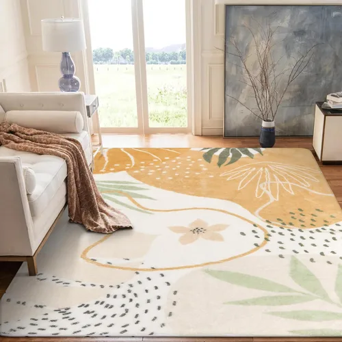 Miniatura 40 de Lahome Alfombra de pasillo rosa - Alfombra de 2x7, alfombra antideslizante lavable para baño, alfombra ligera para piso, alfombras para pasillo