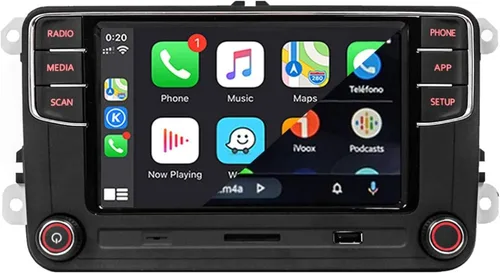 Miniatura 11 de 7" Android 13 Radio de coche con Carplay inalámbrico Android Auto GPS Navegación Estéreo de coche 8-CORE 2+32G Pantalla táctil IPS WiFi BT FM AM DSP