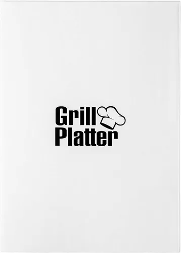 Miniatura 7 de R HORSE Plato de Parrilla para Papá Regalo Papá BBQ Bandeja de Servir Plato Platos Blancos Ovalados Platos de Servir Abuelo Papá Navidad Año Nuevo