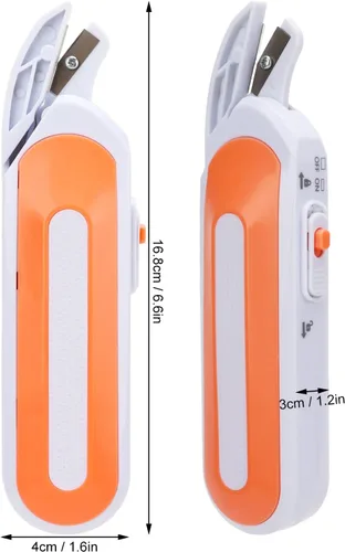 Miniatura 3 de Tijeras eléctricas inalámbricas Mini Blis Abs cuchillas de metal Fuente de alimentación dual Portátil Pequeño Soportes Cortadores Tijeras Tijeras