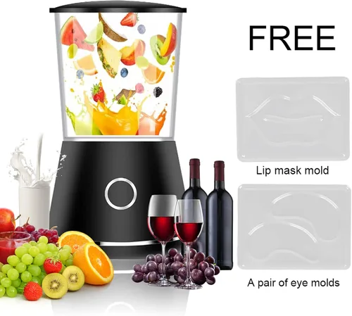 Miniatura 6 de Hozee Máquina para hacer cremas faciales, tratamiento facial, máquina para hacer mascarillas de frutas y verduras, máquina de mascarilla facial