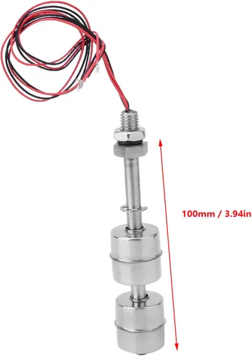 Miniatura 2 de Interruptor de acero inoxidable, sensor de nivel de agua, doble bola, controlador de nivel de agua, interruptor de sensor para piscina