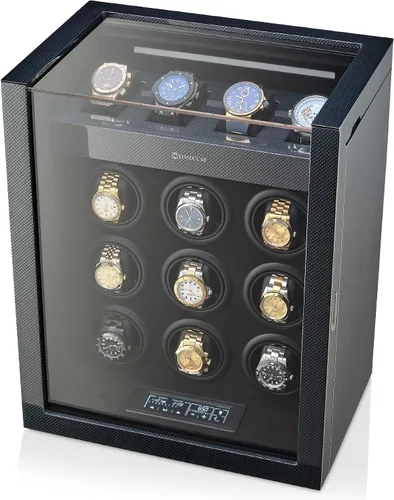 Miniatura 8 de Bobinadora de 9 relojes con 4 ranuras de almacenamiento y 15 programas Windimg