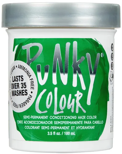 Miniatura 16 de Punky Alpine Green Color Semipermanente para el Cabello - Tinte Acondicionador para el Cabello Vegano y Libre de Crueldad, Dura Hasta 35 Lavados