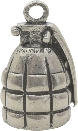 Miniatura 29 de Guardian Bell Good Luck Bell w/Keyring & Black Velvet Bag Motorcycle Bell Lead-Free Pewter Made in USA Phoenix Biker