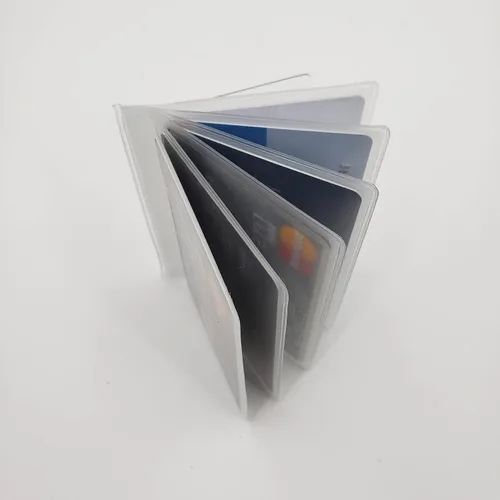 Miniatura 2 de Juego de 2 insertos transparentes de alta calidad para cartera de AG Wallets, Trifold, Billetera triple