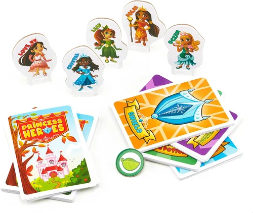 Miniatura 6 de Juego de mesa Princess Heroes – Juego cooperativo de castillo de princesa para niños de 4 años en adelante – Los niños desarrollan nuevas