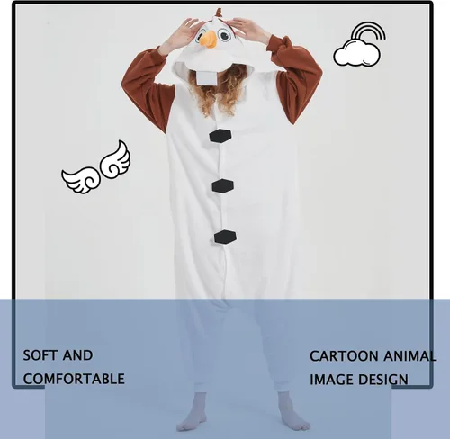 Miniatura 5 de SWEETXIN Pijama unisex para adultos y niños, para Halloween, Navidad, ropa de dormir, traje de cosplay para mujeres y hombres