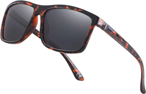 Miniatura 36 de Gafas de sol polarizadas deportivas para hombre, gafas de marco cuadrado NP1007
