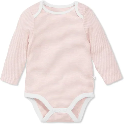 Miniatura 7 de MORI Baby Supreme Comfort - Body de manga larga para niños y niñas, mameluco unisex con cuello sobre y sin níquel