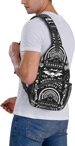 Miniatura 7 de Mochila vintage de elefante, unisex, bolsa cruzada en el pecho, bolsa de hombro para mujeres y hombres, senderismo y viajes
