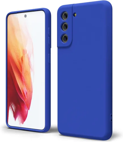 Miniatura 11 de oakxco Funda para teléfono Samsung Galaxy S21 Ultra con agarre de silicona líquida, bonita funda delgada y delgada de goma suave de TPU lisa
