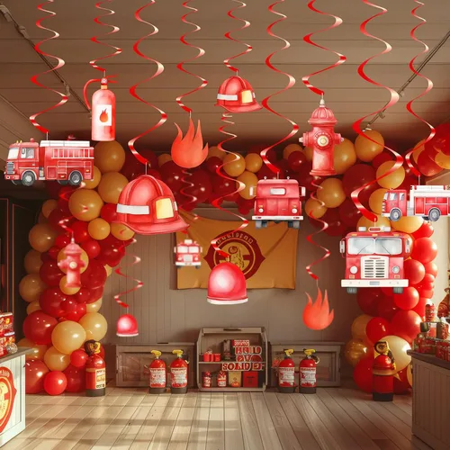 Miniatura 13 de Paquete de 40 decoraciones colgantes de discoteca – Decoraciones retro de cumpleaños de baile para niñas, suministros de fiesta de discoteca