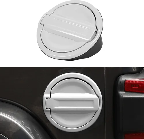 Miniatura 10 de Funda para tapa de tanque de gasolina para llenado de combustible JL para Jeep Wrangler JL 2018-2025 y Unlimited Sport Rubicon Sahara de 2/4