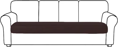 Miniatura 8 de Fundas de cojín para asiento de sofá, impermeables, fundas de cojín elásticas para sofá, protector de muebles con parte inferior elástica, fundas