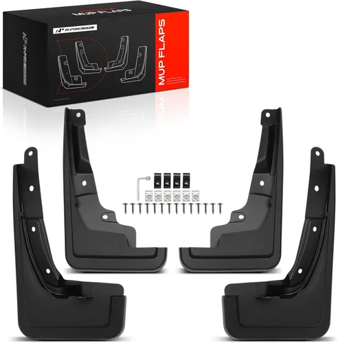 A-Premium Solapas de barro Compatibles con Ford Maverick 2025 2024 2023 2022 Protectores contra salpicaduras para parachoques Delantero y trasero,