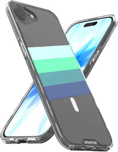 Miniatura 65 de Smartish® - Funda MagSafe transparente para iPhone 17, Gripmunk, funda delgada magnética [ligera + protectora], cubierta de agarre delgada
